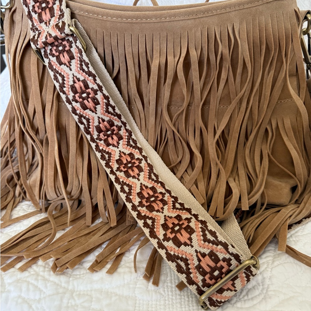 Fringe purse